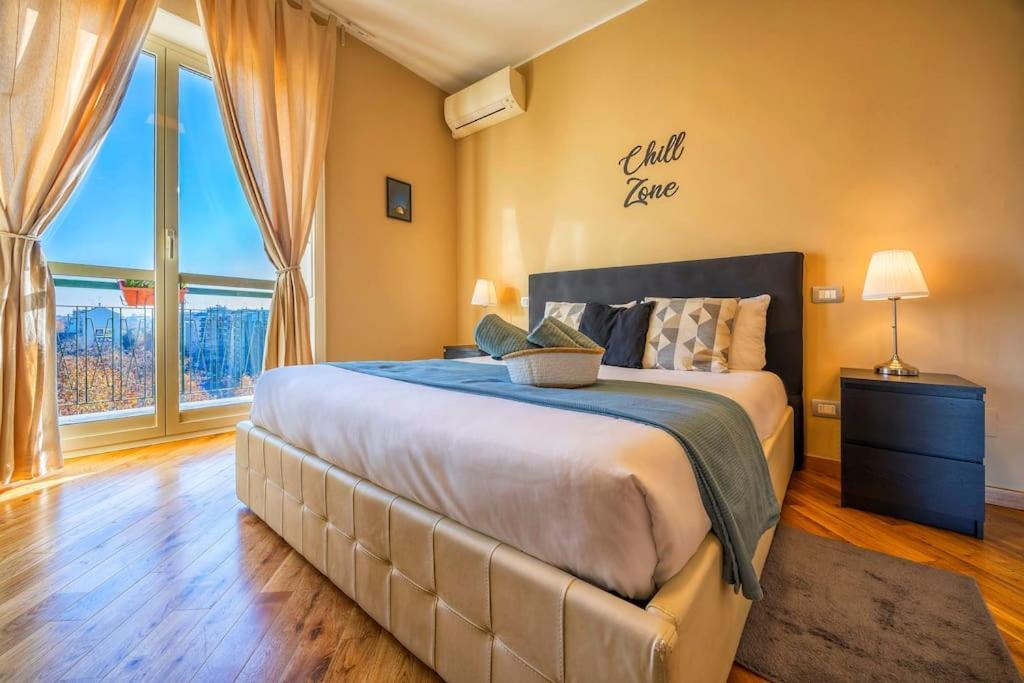 Sunny & Updated Flat With Panoramic City View 50M From M4 Stop Milano Ngoại thất bức ảnh